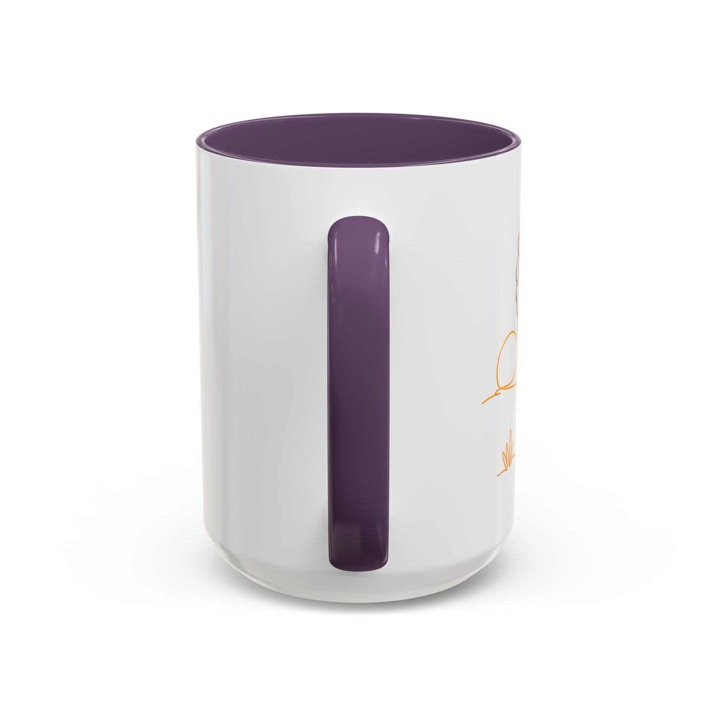 Safari Sunrise Coffee Mug — Minimal Line Lion Design (11/15oz)