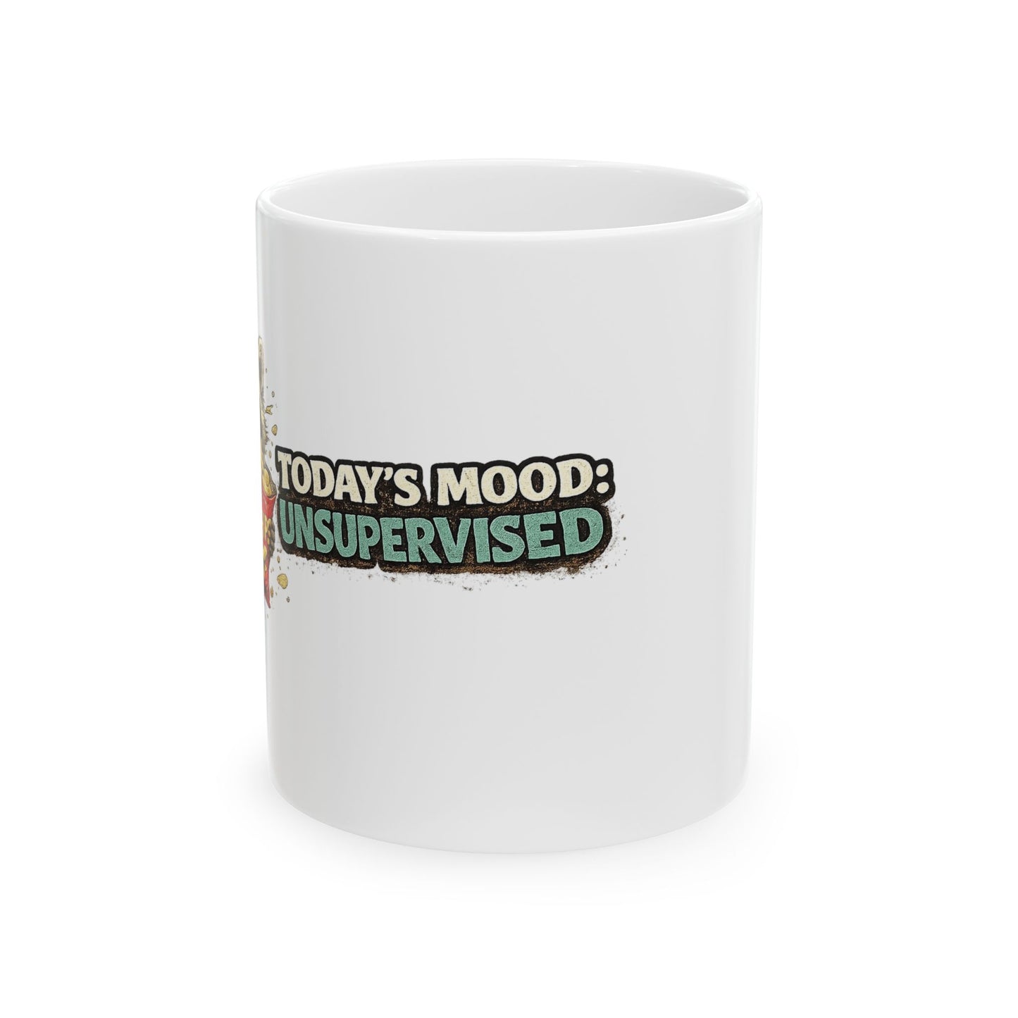 Unsupervised Raccoon Ceramic Mug  (11oz & 15oz)
