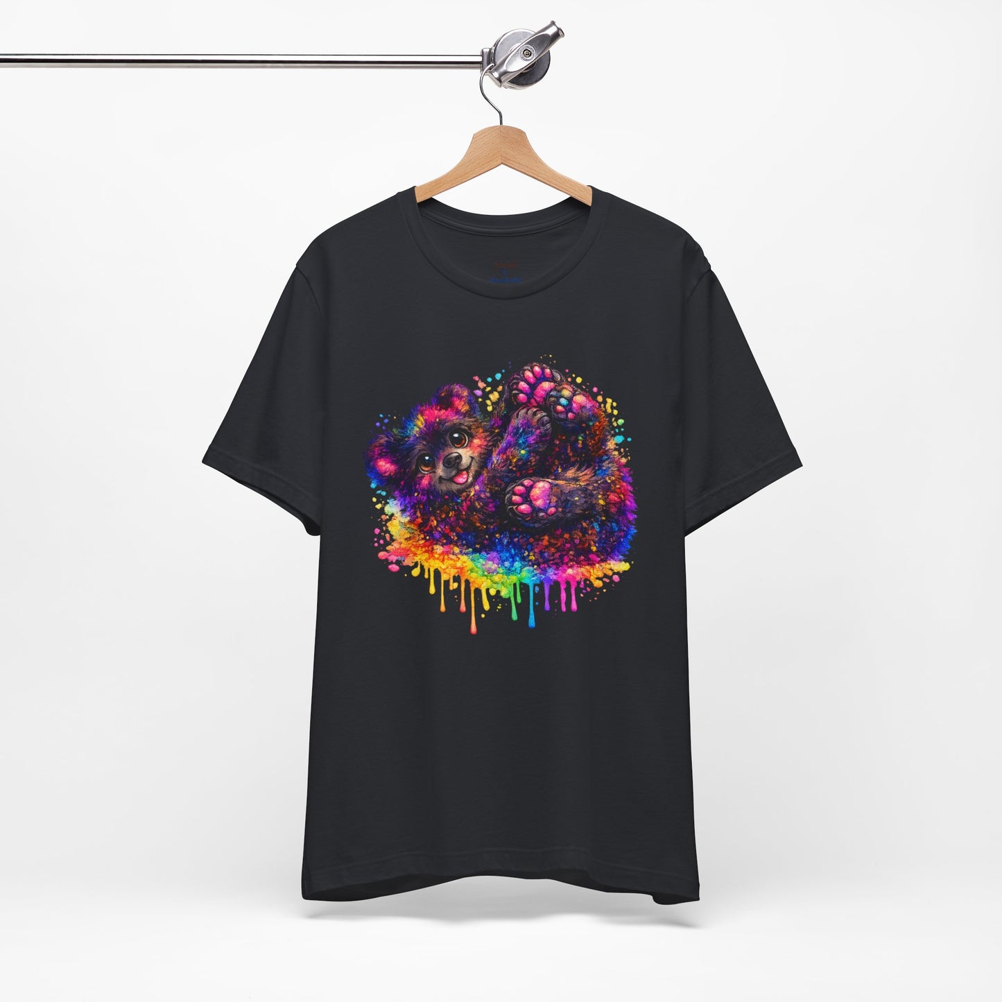 Watercolor Wildlife Bear Cub T-Shirt