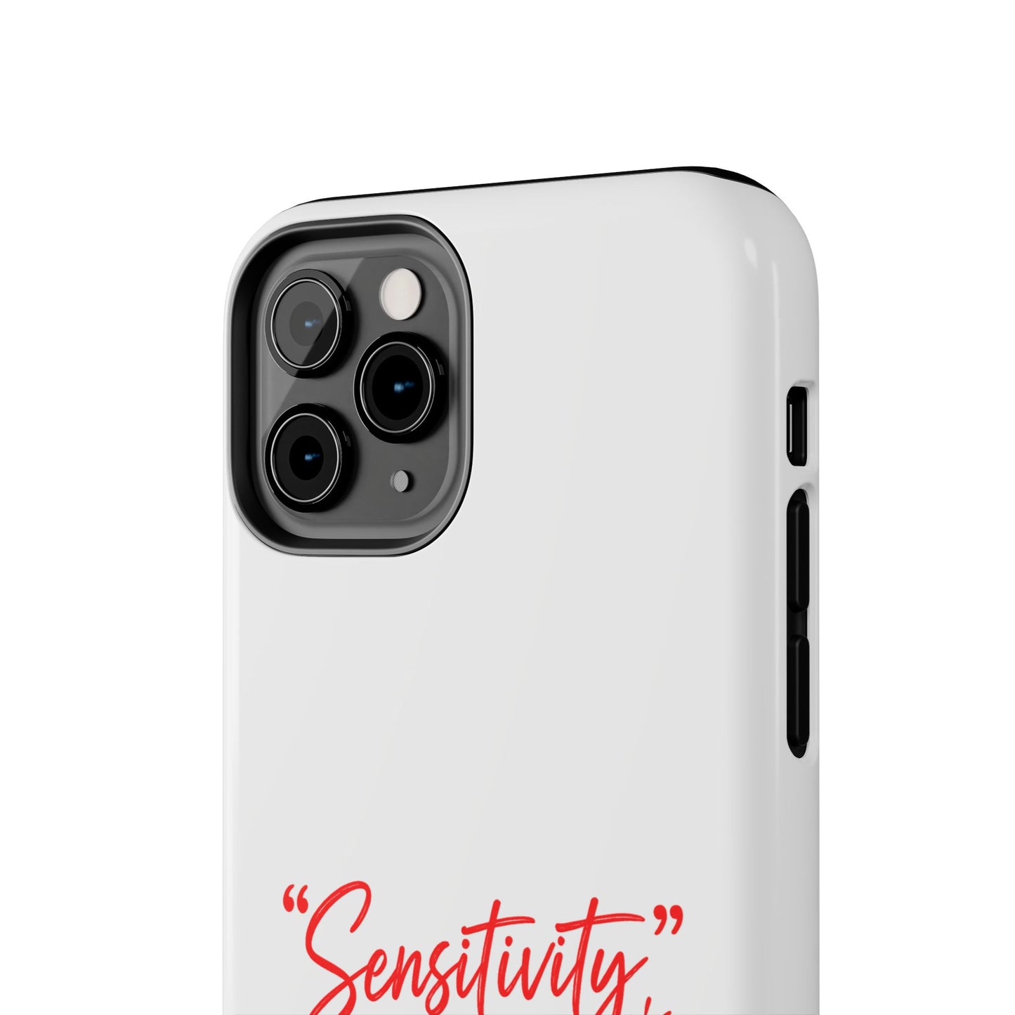 "Sensitivity: it’s just one of my many superpowers” Protective Phone Cover