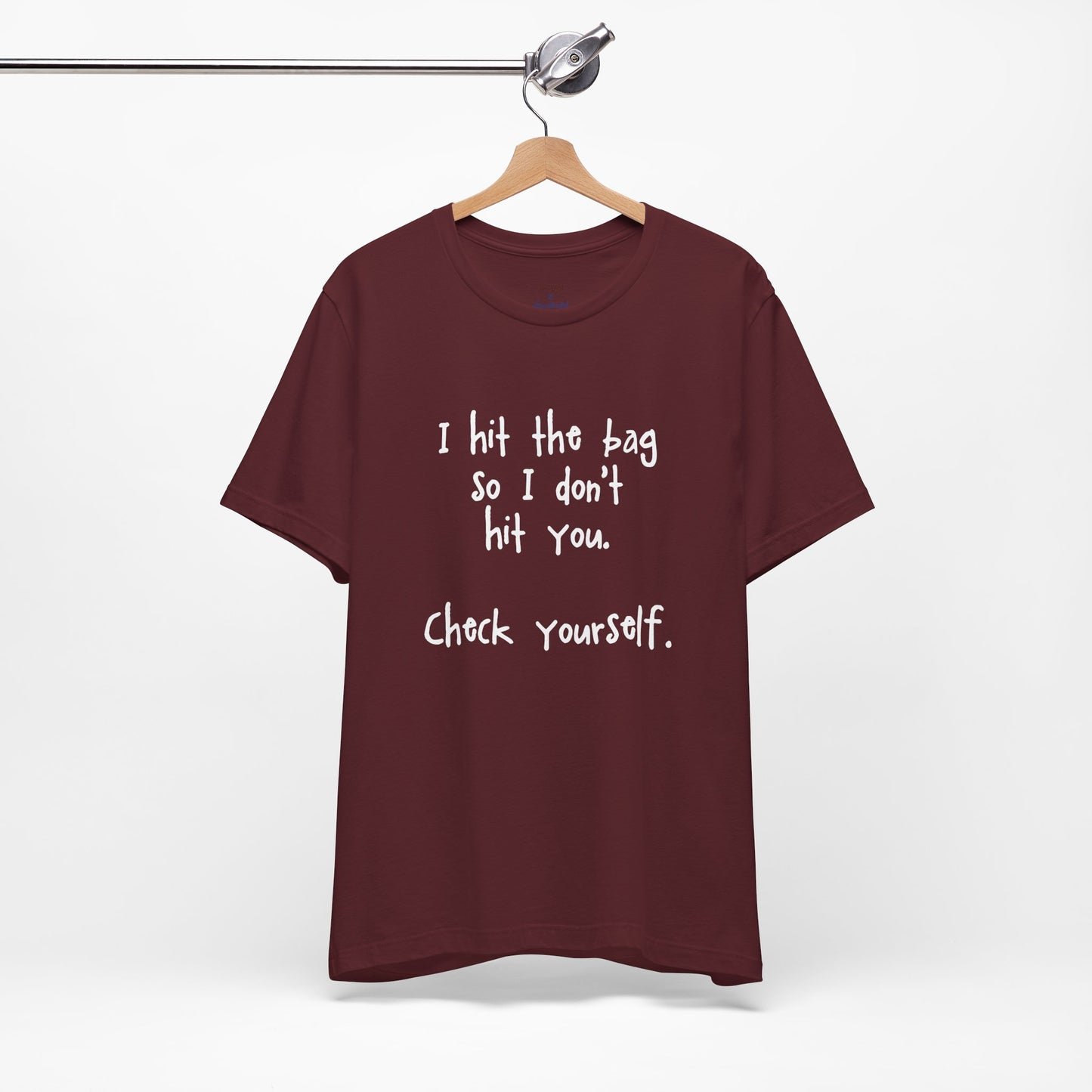 "Check Yourself" Kickboxing Tee