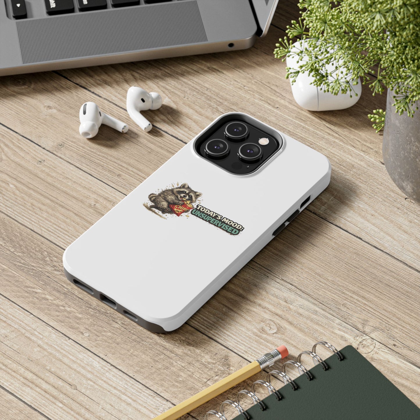 Today's Mood Raccoon Phone Case — Tough & Cute Protective Phone Cover