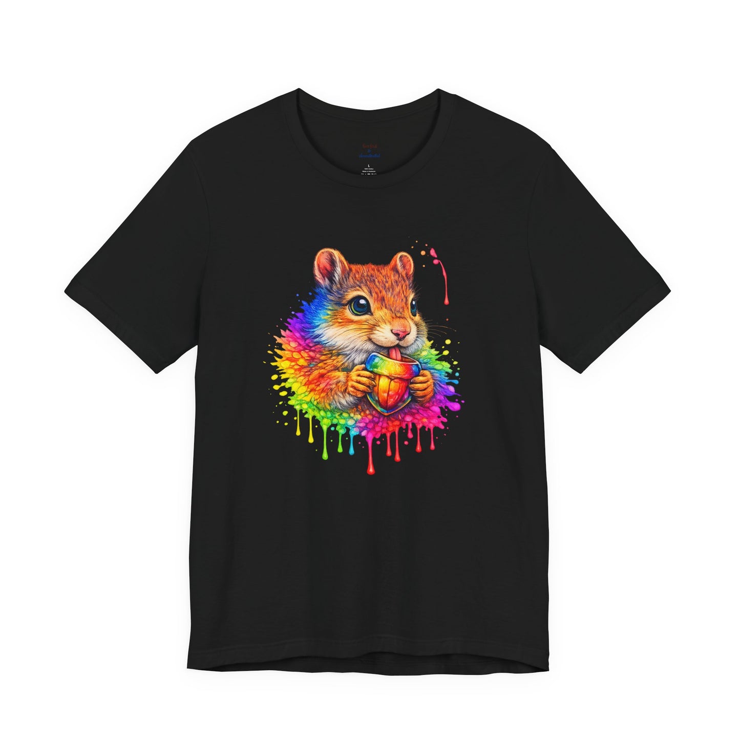 Watercolor Wildlife Squirrel T-Shirt