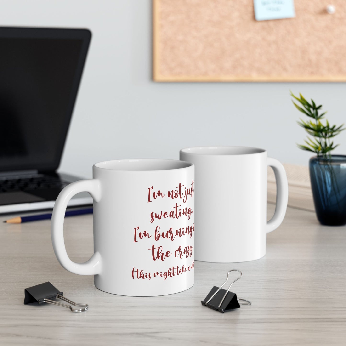 "Sweating" Ceramic Mug  (11oz & 15oz)
