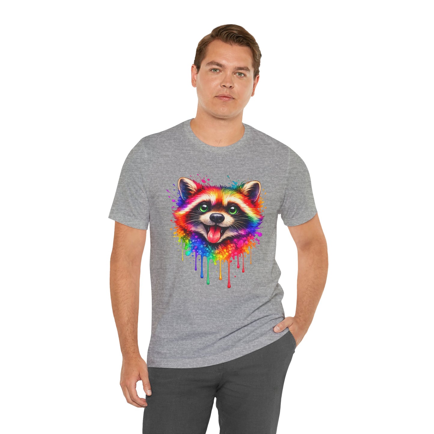 Watercolor Wildlife Raccoon T-Shirt