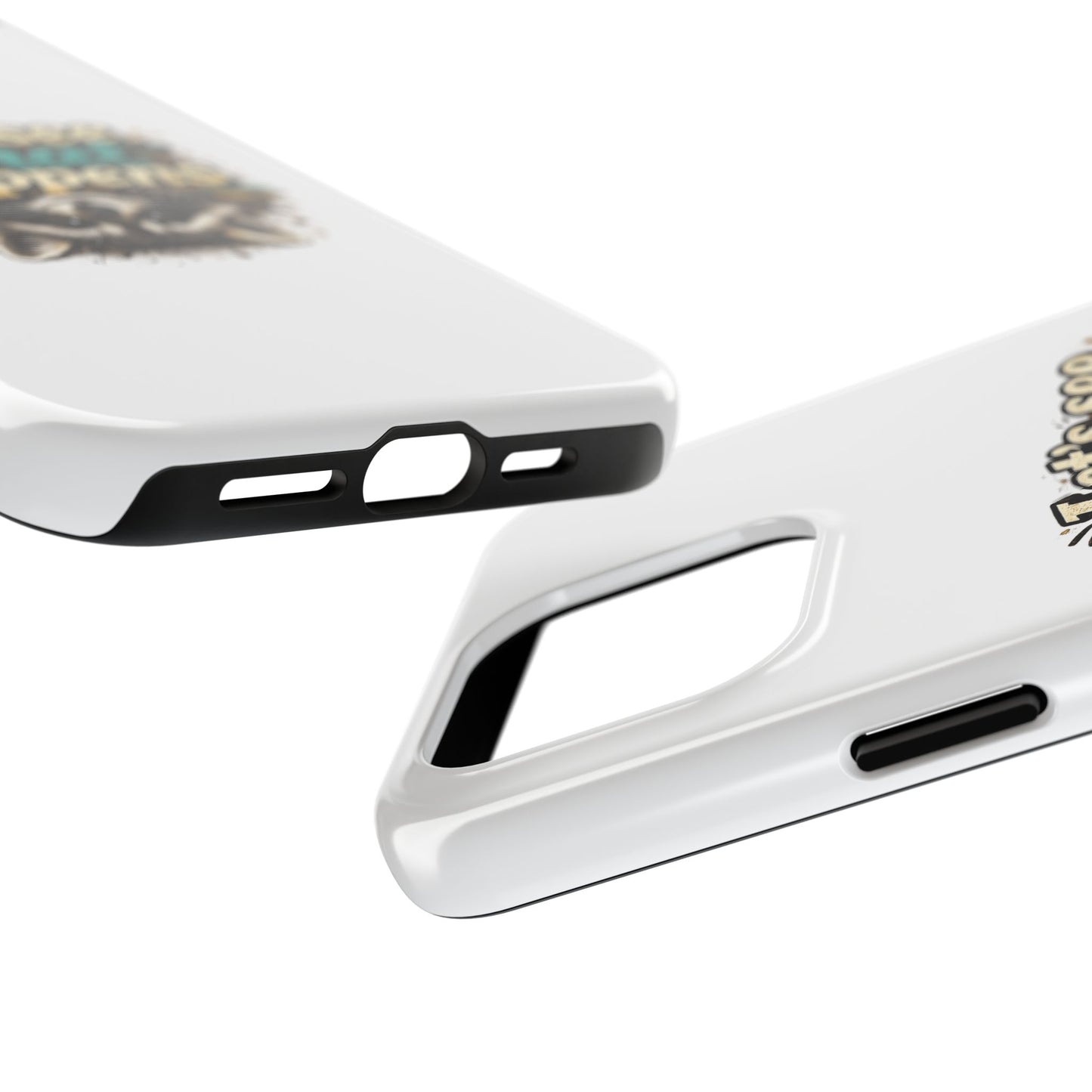 Let's See What Happens Raccoon Phone Case — Tough & Cute Protective Phone Cover