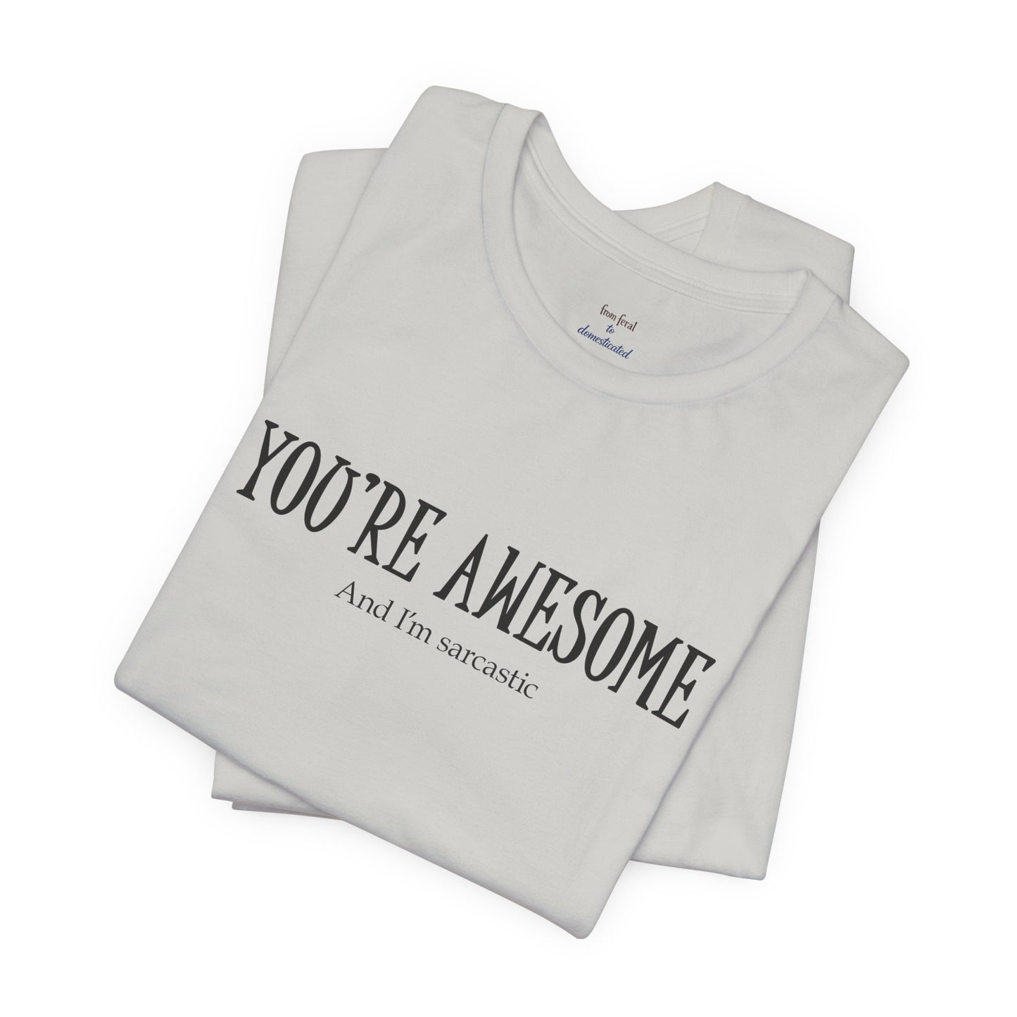 You're Awesome (And I'm Sarcastic) T-Shirt