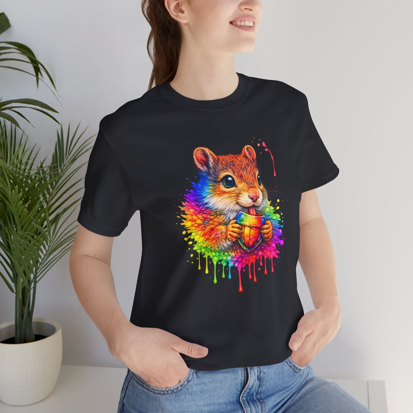 Watercolor Wildlife Squirrel T-Shirt