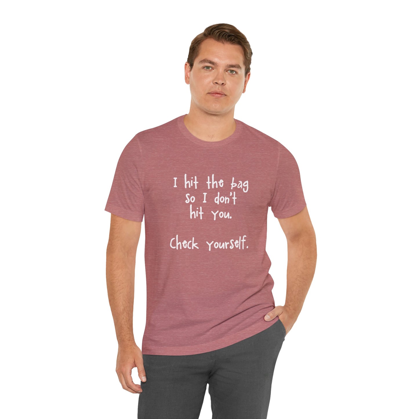 "Check Yourself" Kickboxing Tee