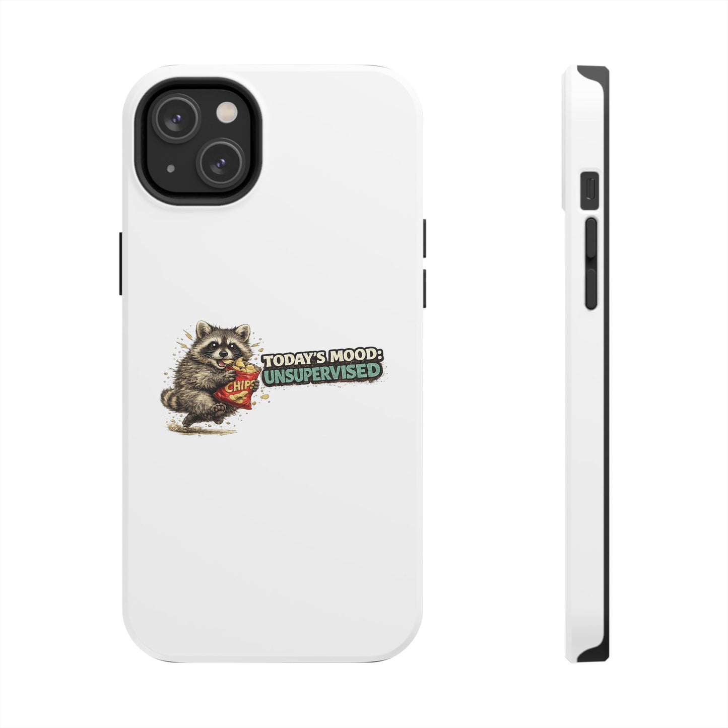 Today's Mood Raccoon Phone Case — Tough & Cute Protective Phone Cover