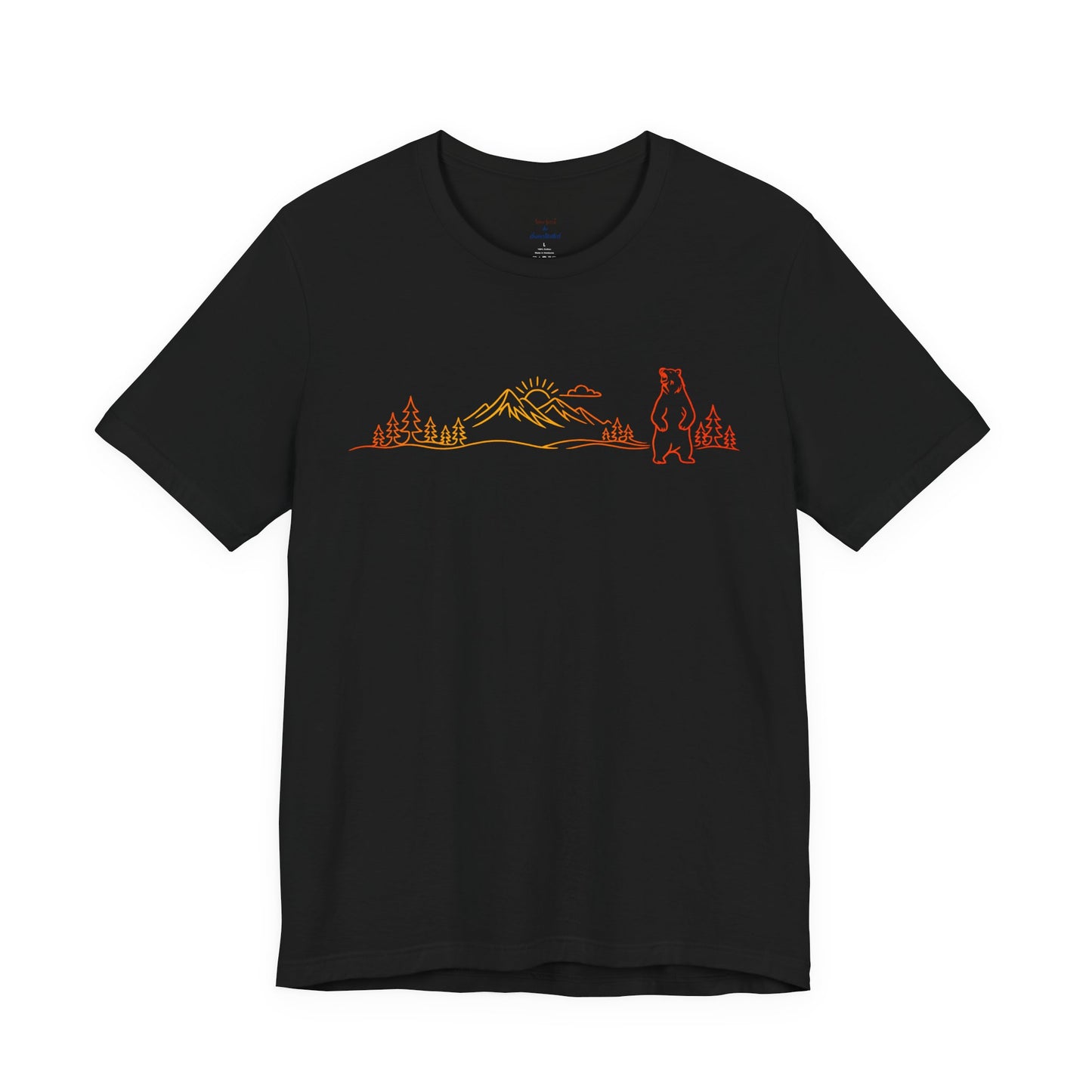 Standing Bear Mountain Scene Tee