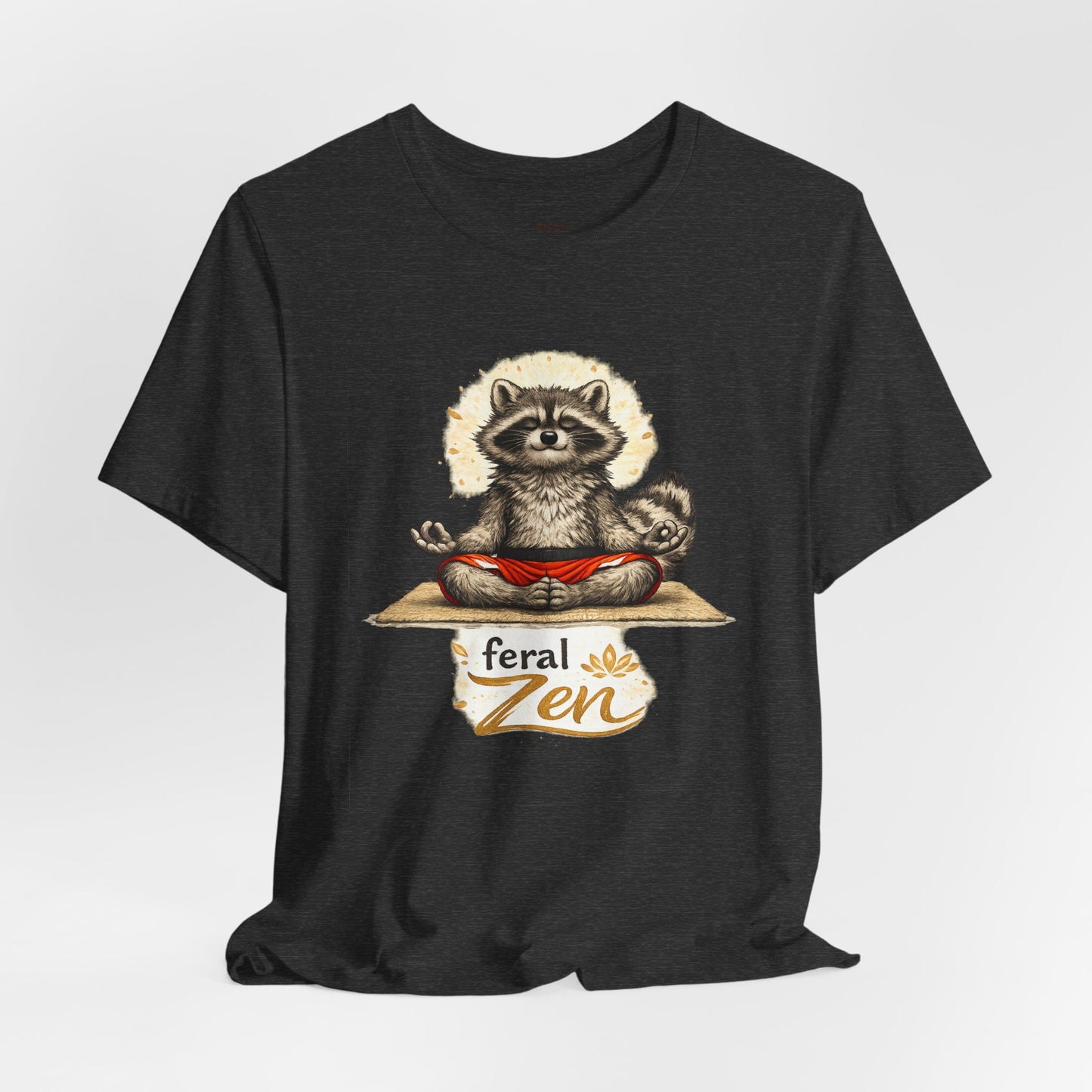 Feral Zen Raccoon T-shirt