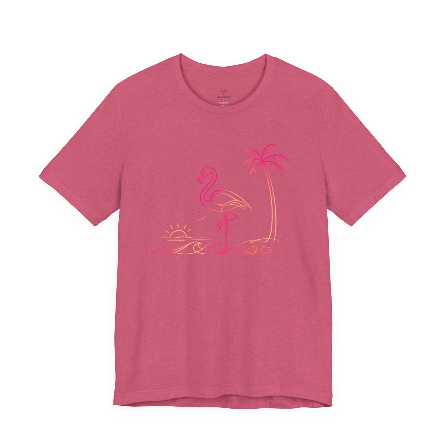 Flamingo Wild Lines T-Shirt