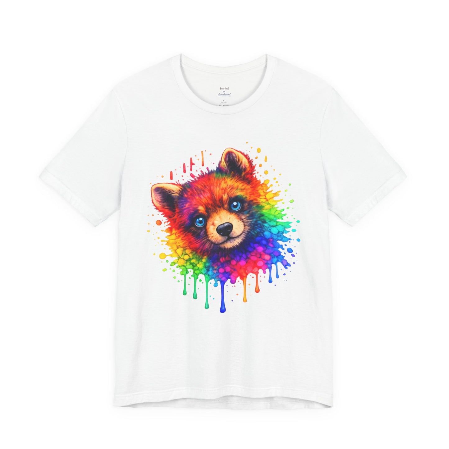 Watercolor Wildlife Bear Cub T-Shirt