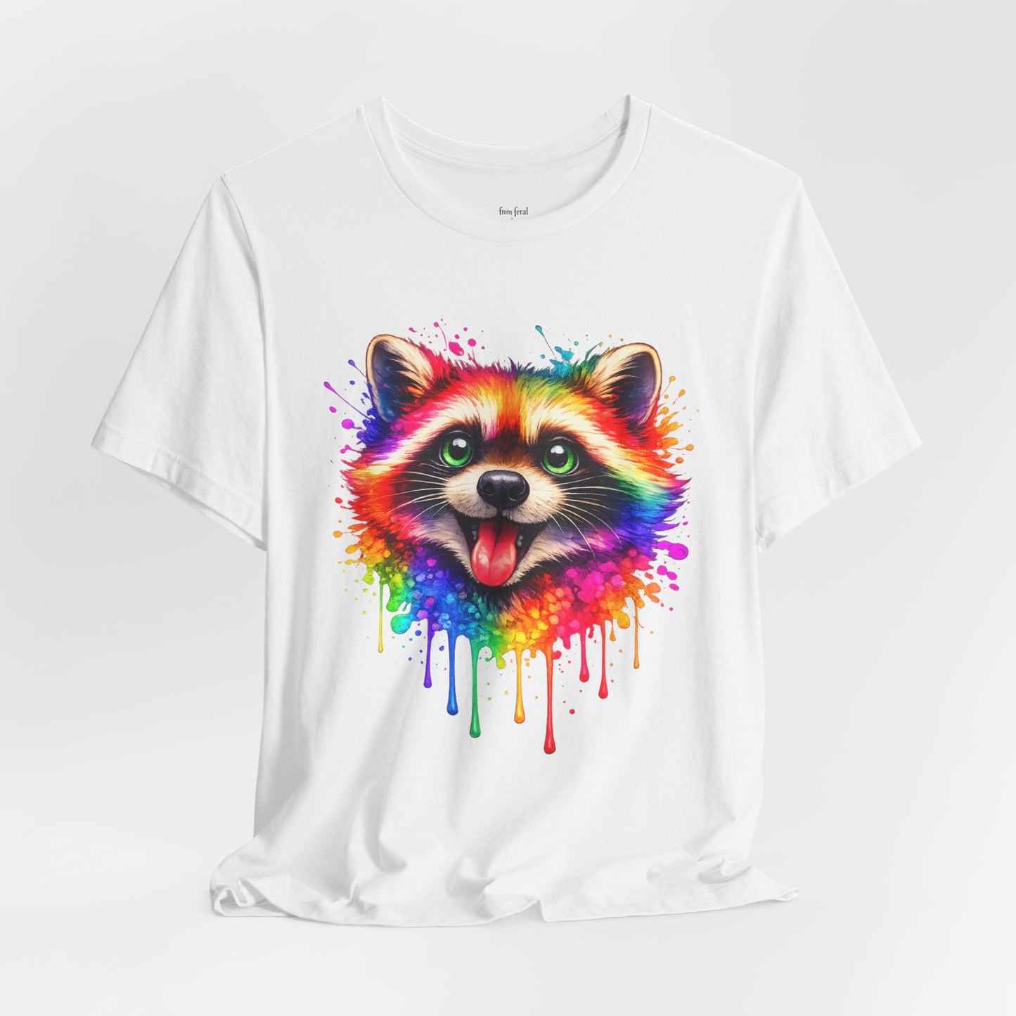 Watercolor Wildlife Raccoon T-Shirt