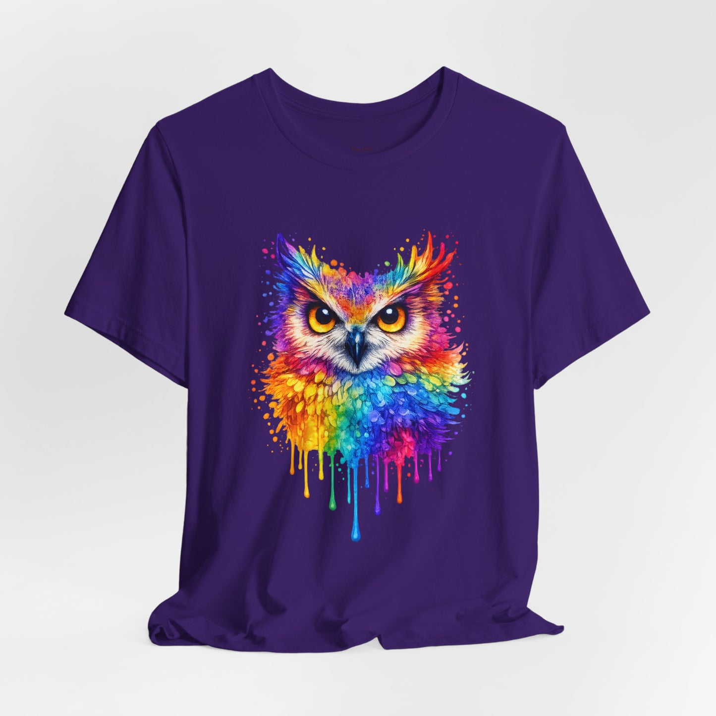 Watercolor Wildlife Owl T-Shirt
