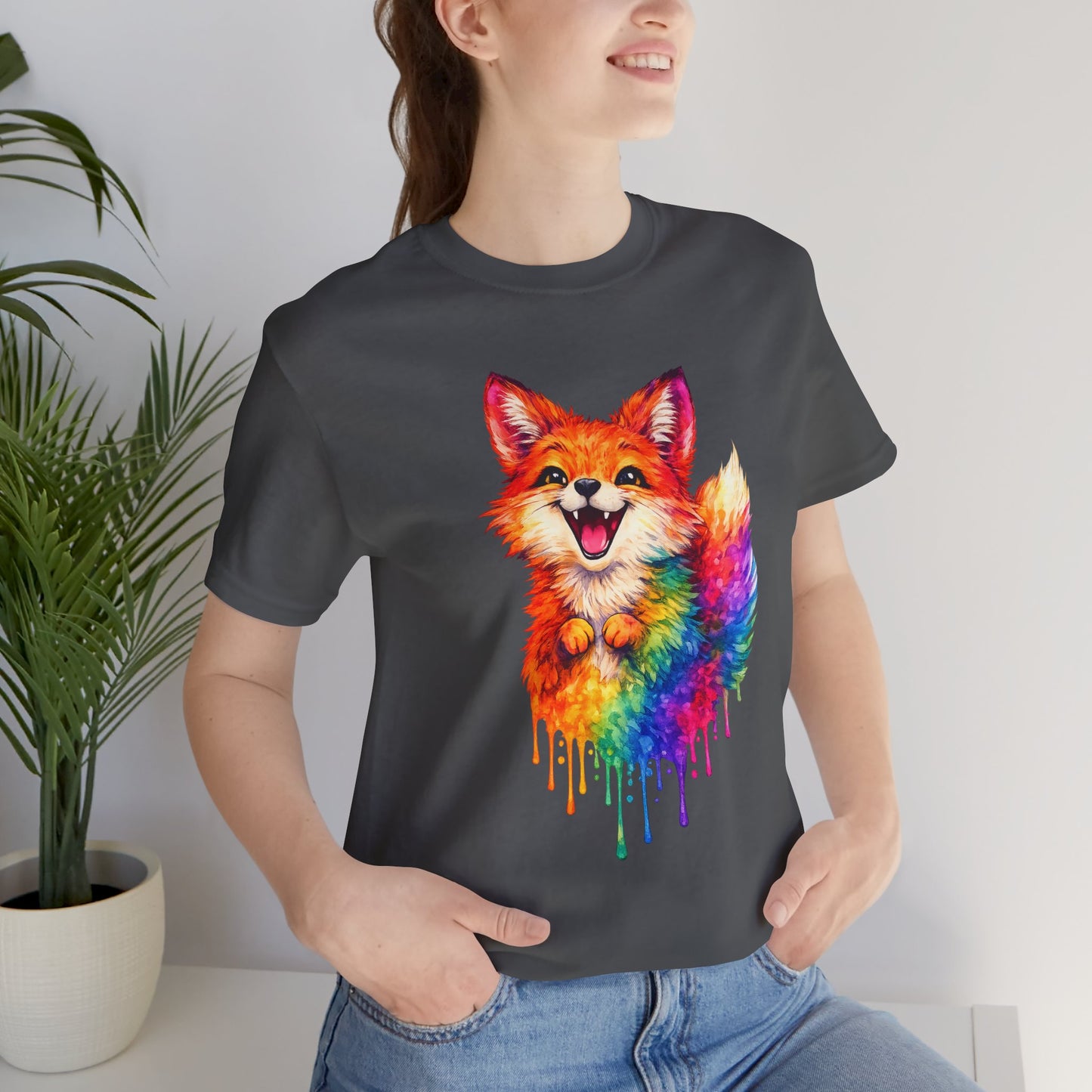 Watercolor Wildlife Fox T-Shirt