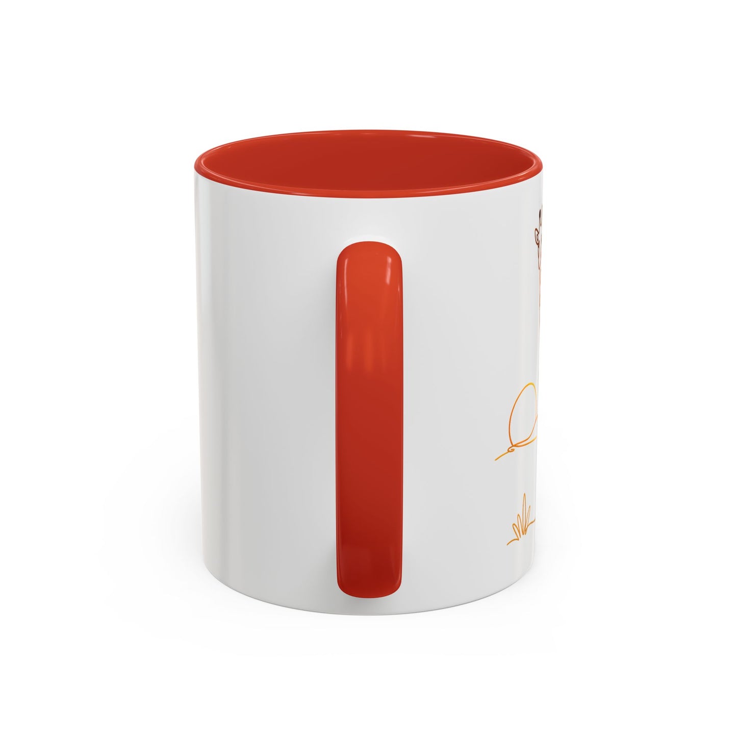 Safari Sunrise Coffee Mug — Minimal Line Giraffe Design (11/15oz)