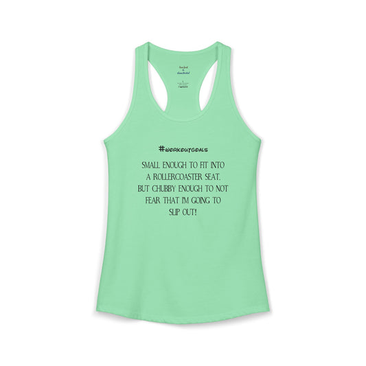 Workout Goals Racerback Tank