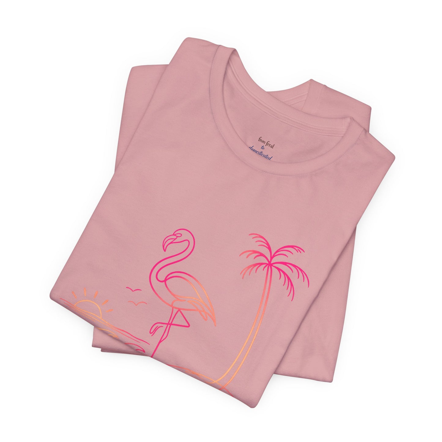Flamingo Wild Lines T-Shirt