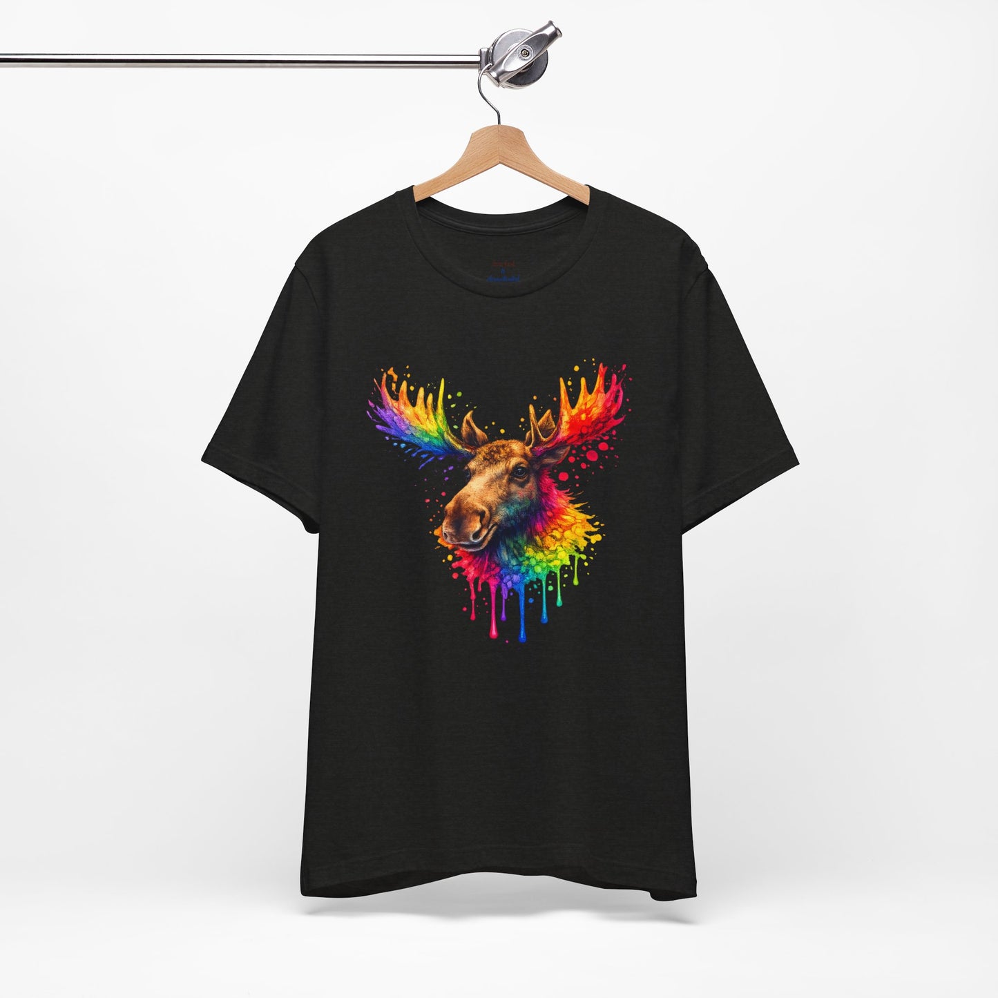 Watercolor Wildlife Moose T-Shirt