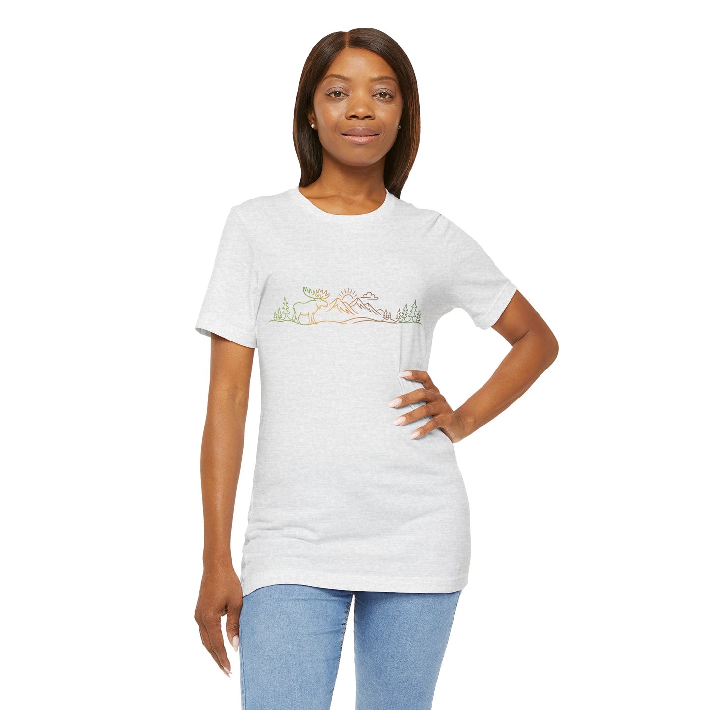 Moose Mountain Scene | Hiking Tee