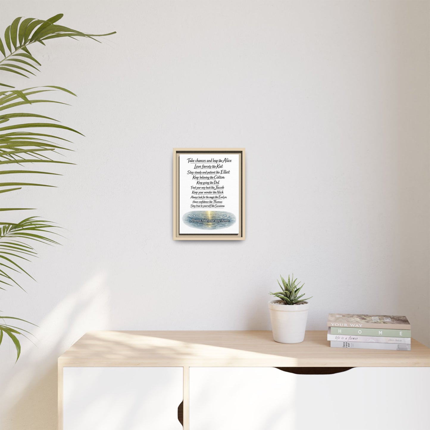 Find Your Way | Matte Canvas, Framed