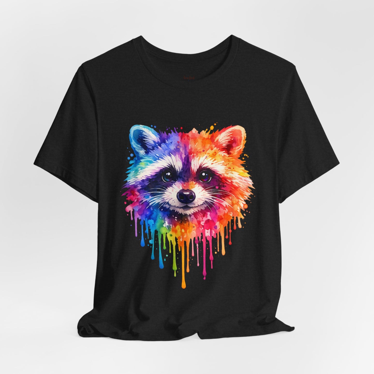 Watercolor Wildlife Raccoon T-Shirt