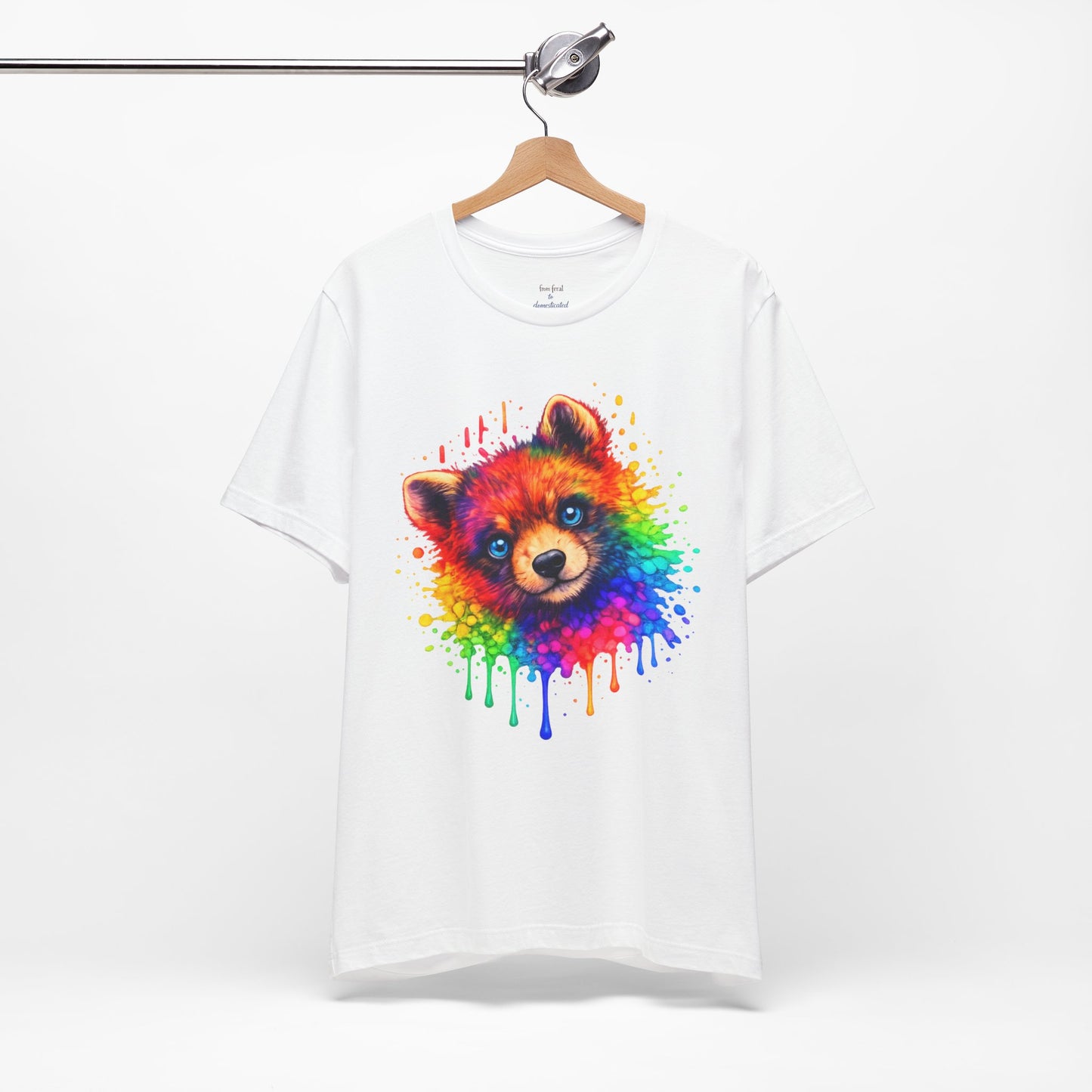 Watercolor Wildlife Bear Cub T-Shirt