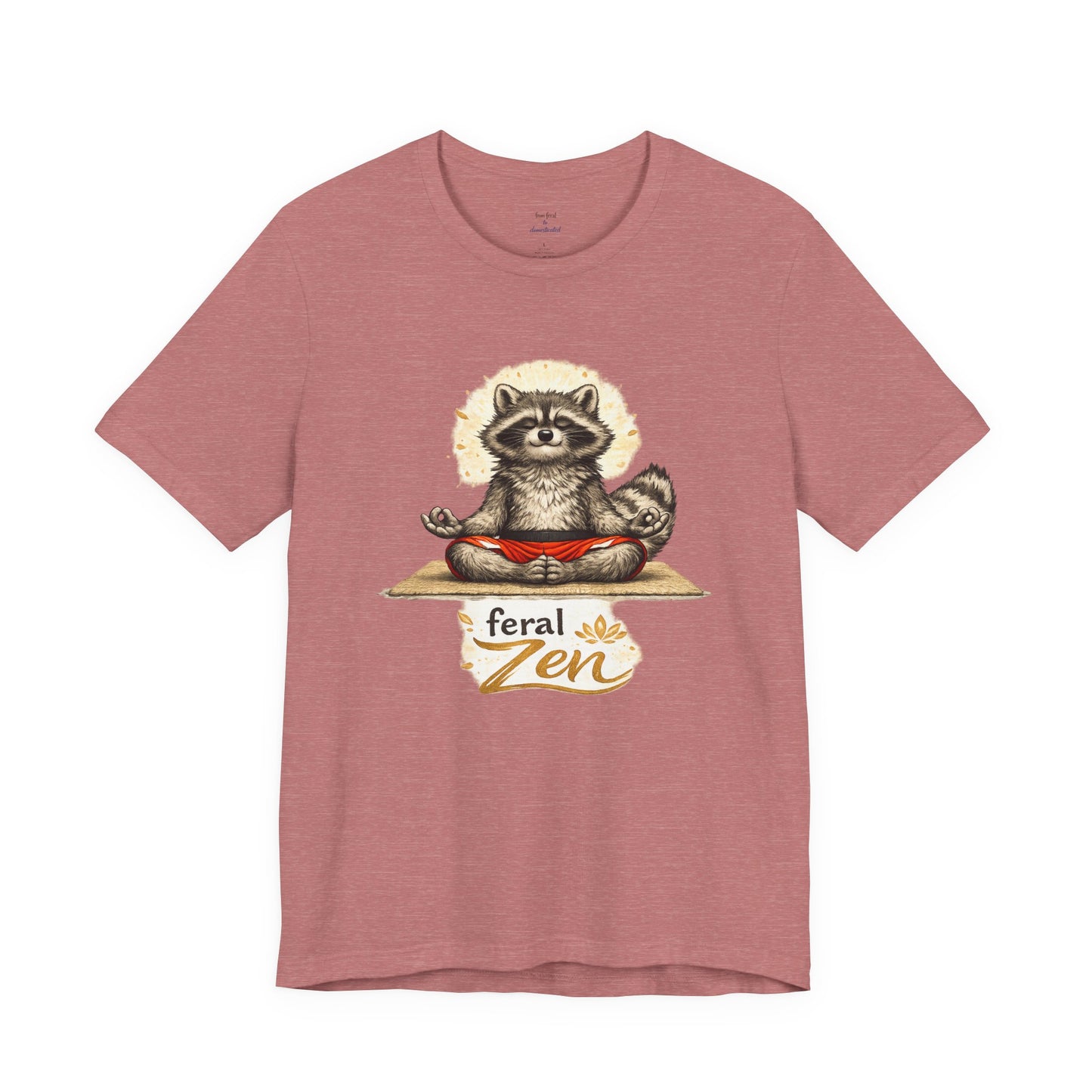 Feral Zen Raccoon T-shirt