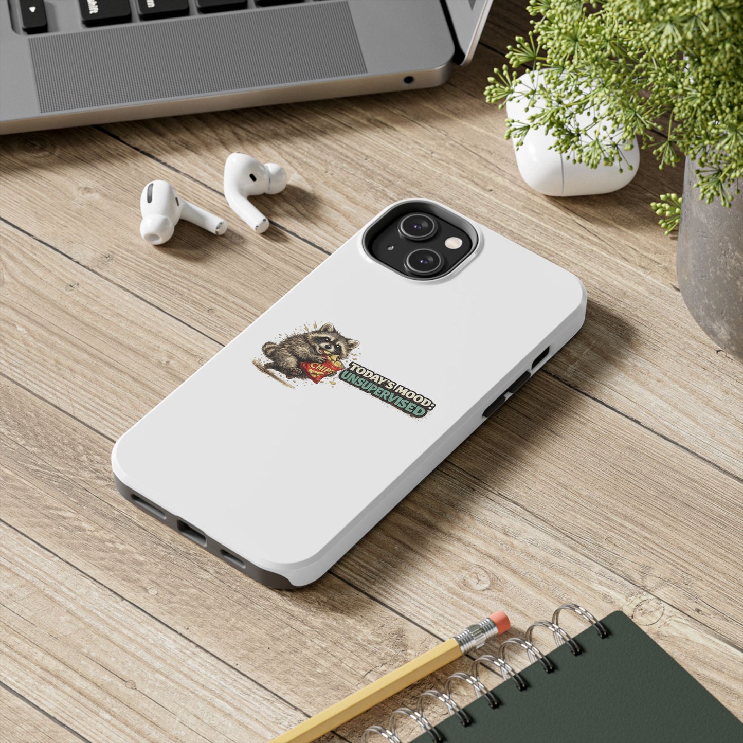Today's Mood Raccoon Phone Case — Tough & Cute Protective Phone Cover