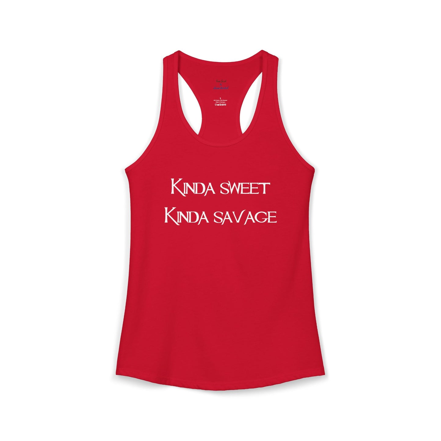 Kinda Both Racerback Tank