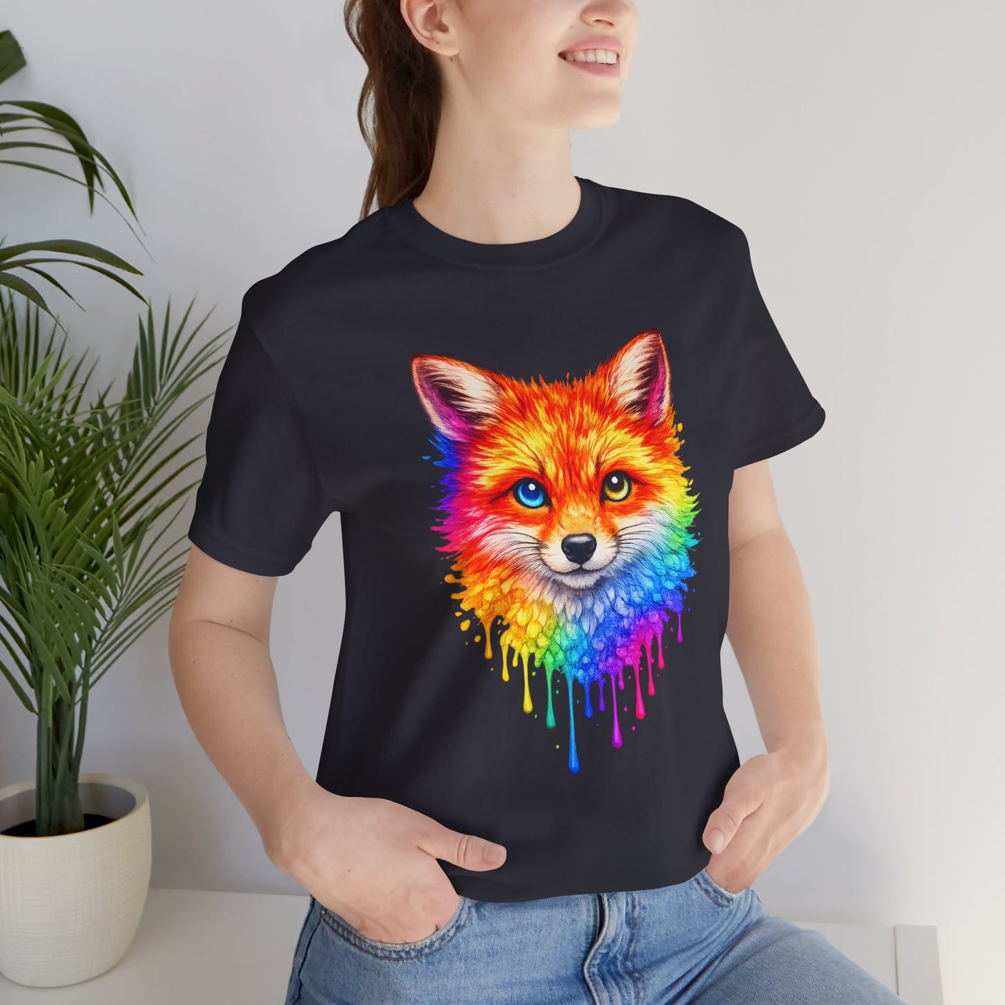 Watercolor Wildlife Fox T-Shirt