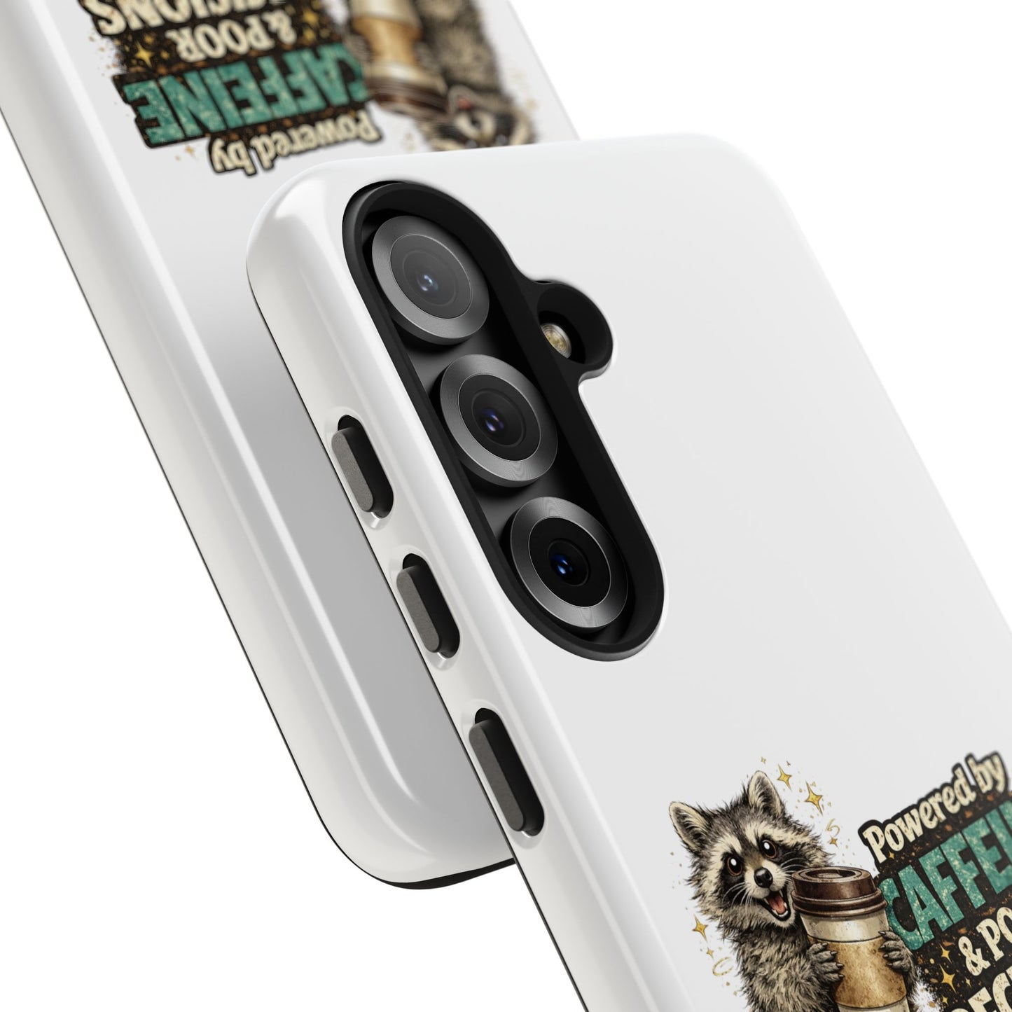 Poor Decisions Raccoon Phone Case — Tough & Cute Protective Phone Cover