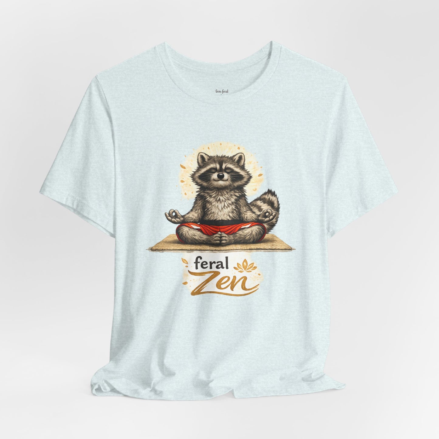 Feral Zen Raccoon T-shirt