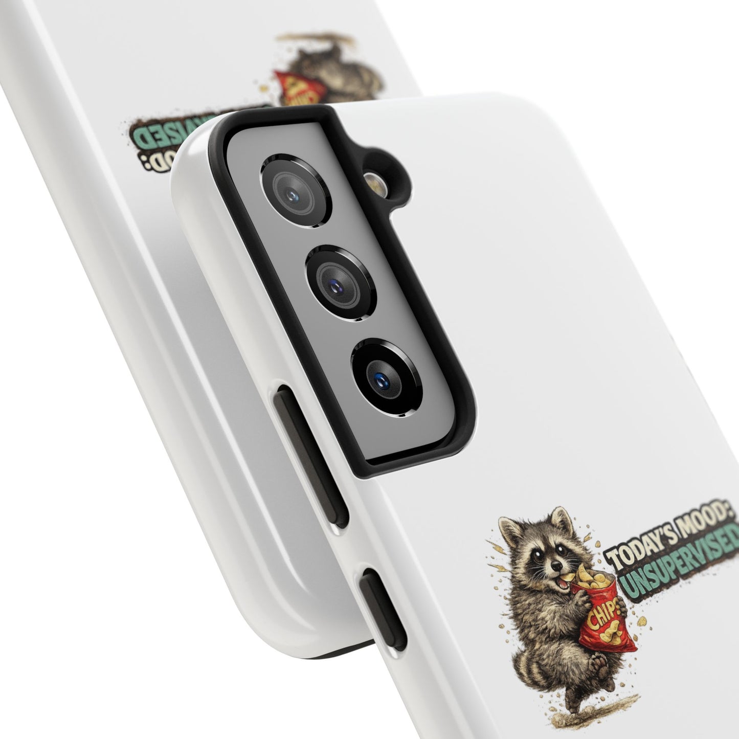 Today's Mood Raccoon Phone Case — Tough & Cute Protective Phone Cover