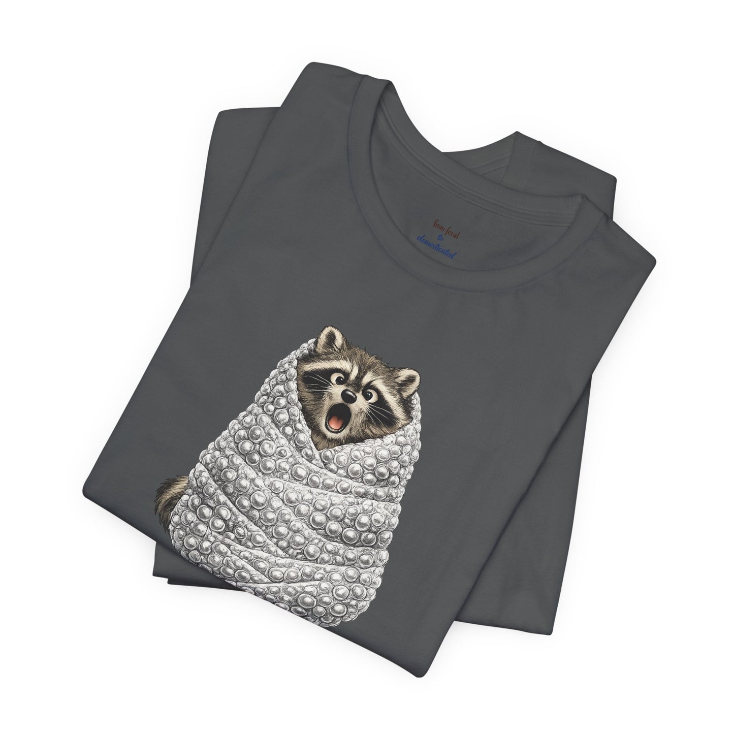 Bubble Wrapped Raccoon T-shirt