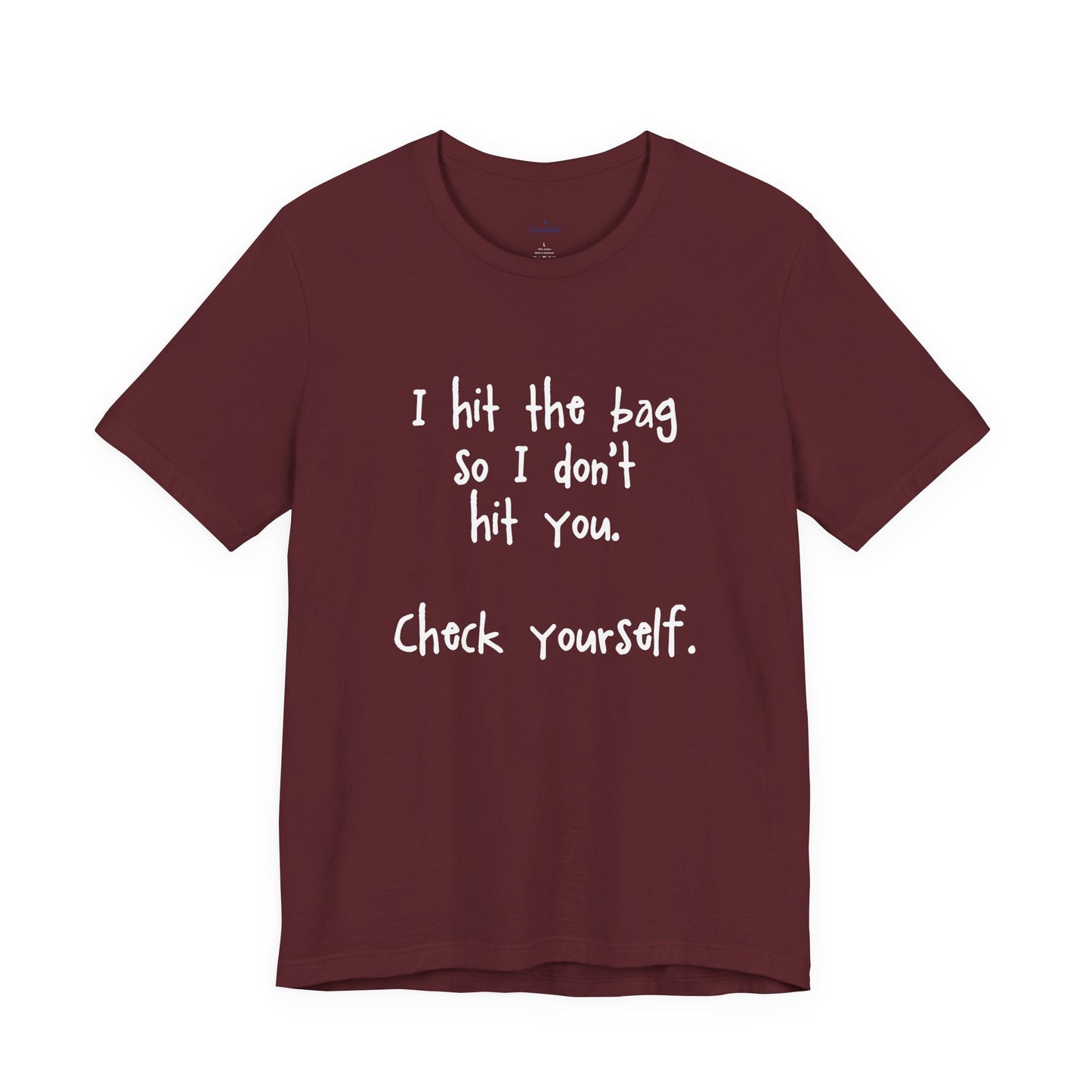 "Check Yourself" Kickboxing Tee