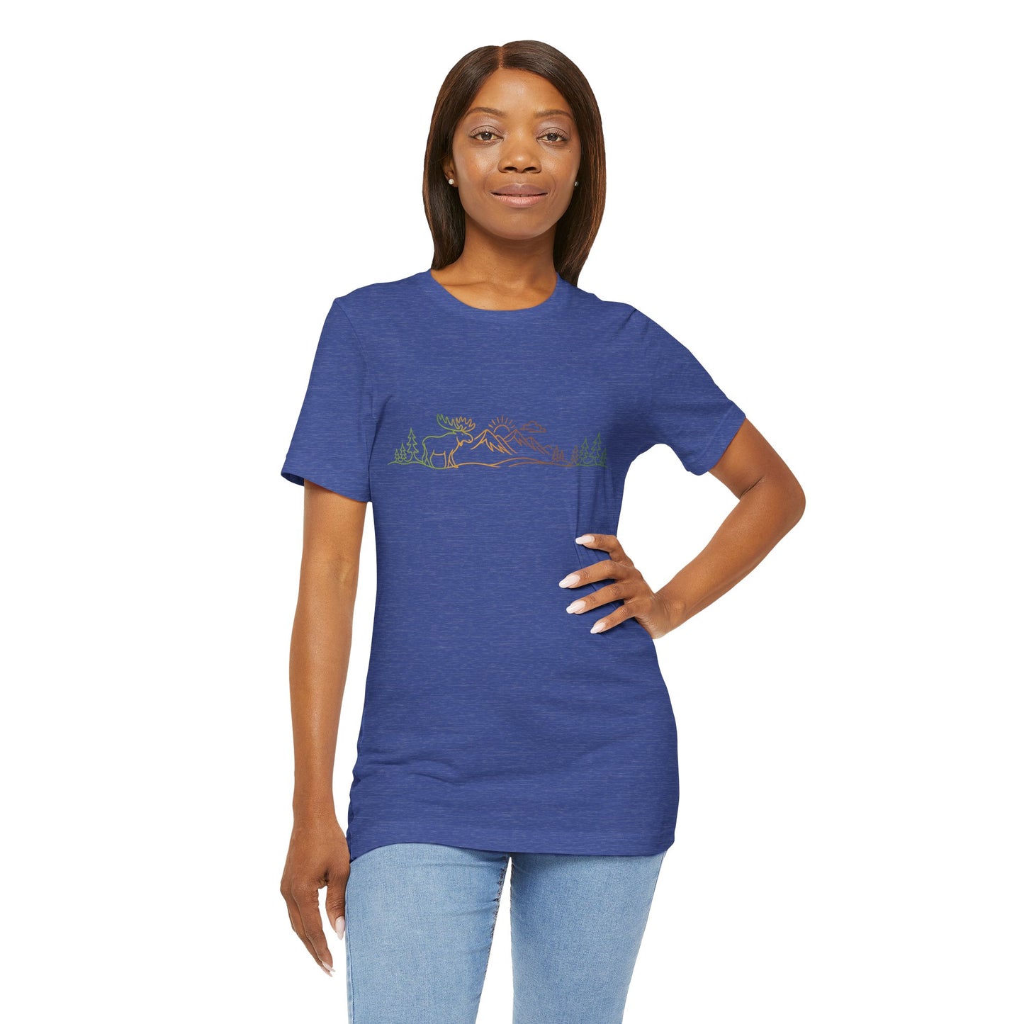 Moose Mountain Scene | Hiking Tee